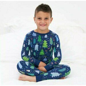 NIB Little Sleepies Merry & Bright Holiday Pajamas Size 12/14
